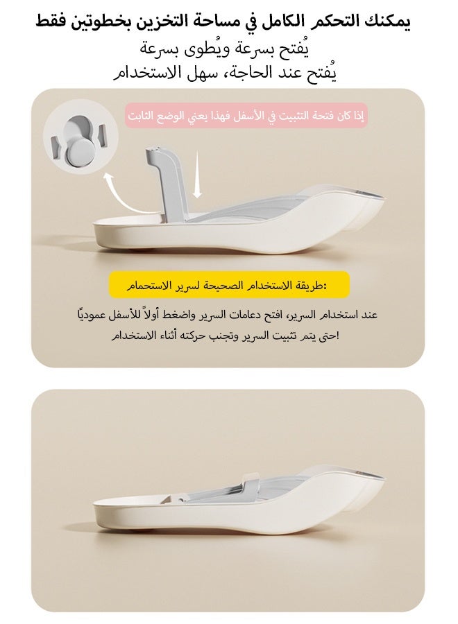 KSYN KO-KO حوض استحمام أطفال قابل للطي مع قاعدة مضادة للانزلاق ومقياس حرارة – قابل للتعليق على الحائط، باللون الرمادي، من عمر 0-3 سنوات - Image 5